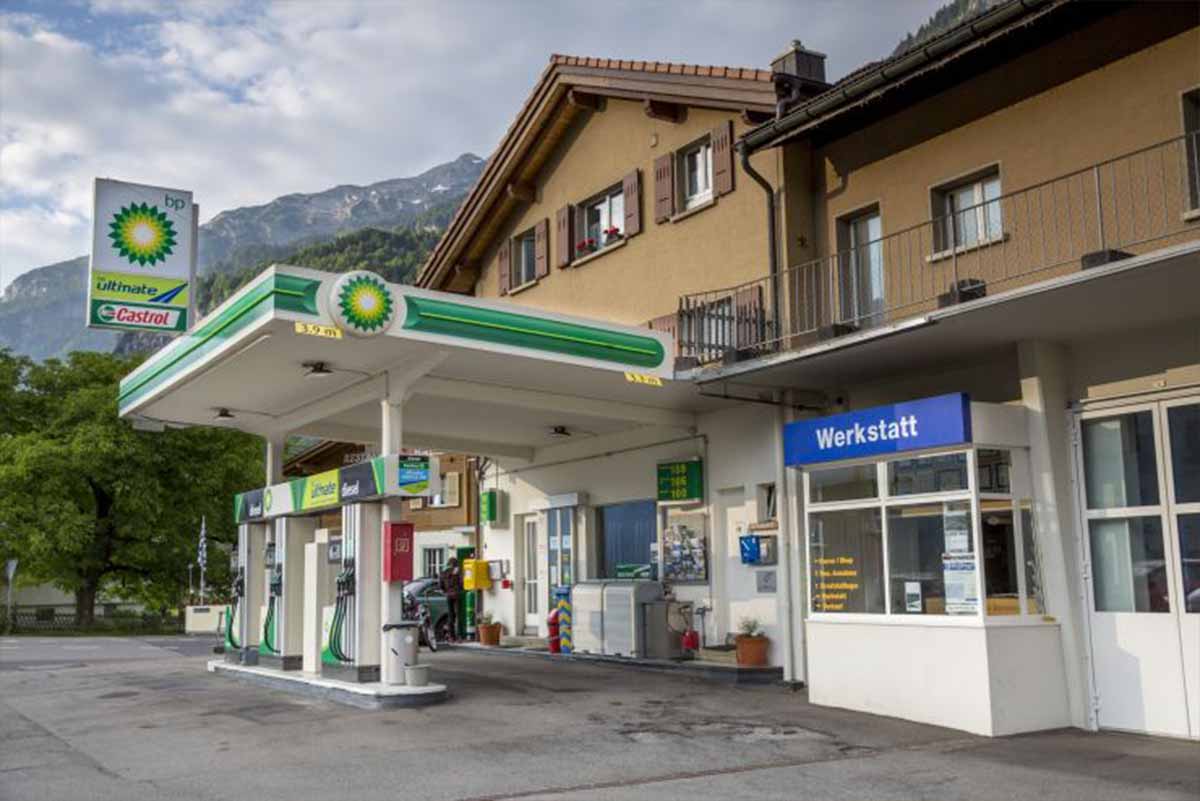 Tankstelle in Meiringen