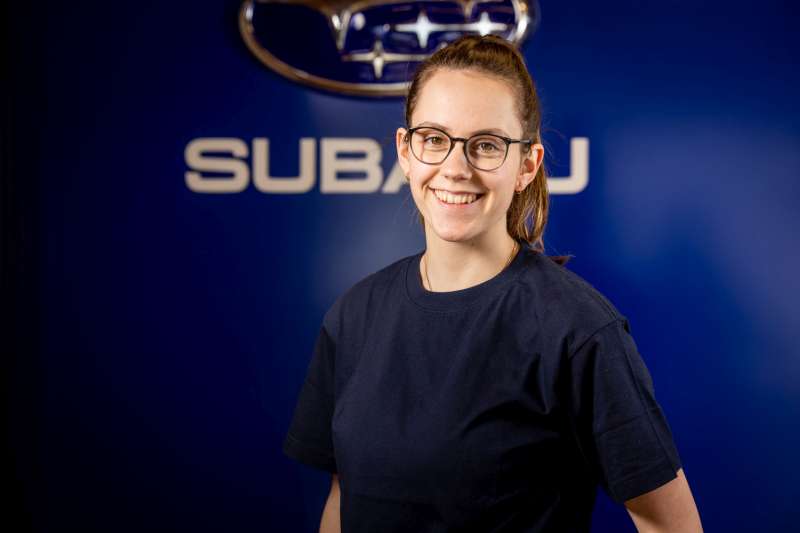 Haslebacher Sandra, Auszubildende Automobilmechatronikerin